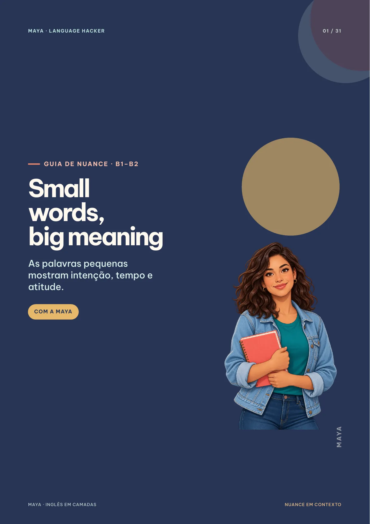 Capa de Small Words, Big Meaning